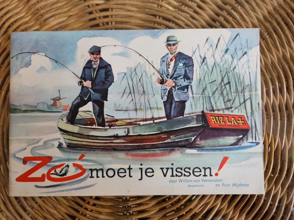 Zo moet je vissen - compleet met alle plaatjes RIZLA, Ophalen of Verzenden, Gelezen