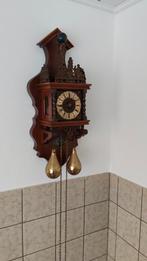 Wandklok met Gewichten - Prachtig Houten Design, Ophalen