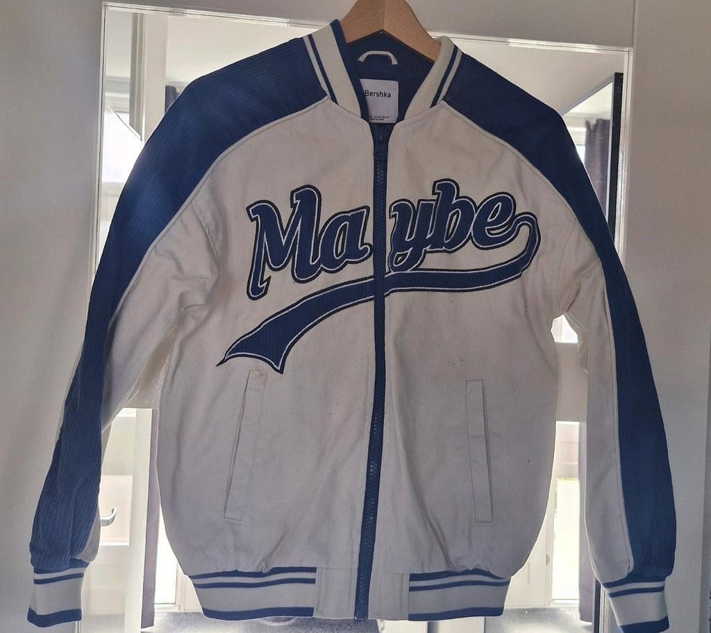 Bershka Bomber Jacks -White, Ophalen of Verzenden