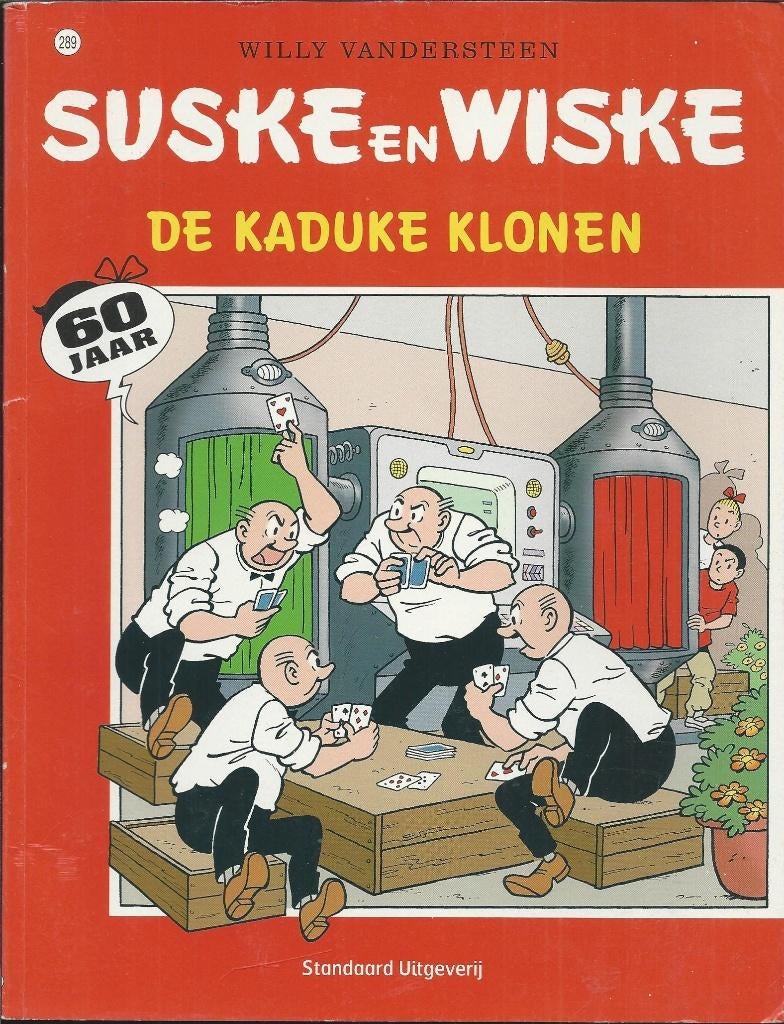 Suske en Wiske de kaduke klonen, Boeken, Stripboeken, Gelezen, Willy van der Steen, Eén stripboek, Ophalen of Verzenden