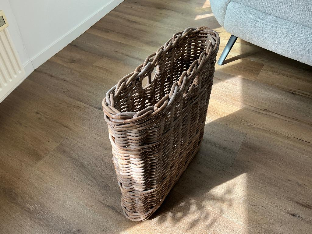 Rieten paraplumand., Ophalen of Verzenden, Zo goed als nieuw, Riet