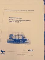 Fordson onderdelenlijst + Miedema opraapwagen instructie, Ophalen of Verzenden