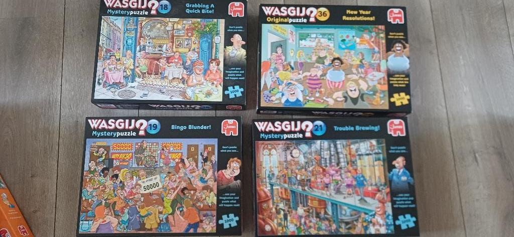 Wasgij puzzels 1000 stukjes, Ophalen, 500 t/m 1500 stukjes, Zo goed als nieuw, Legpuzzel