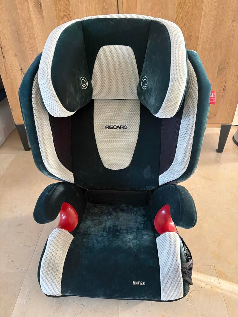 Recaro monza autostoel 15-36 kg, Kinderen en Baby's, Autostoeltjes, 15 t/m 36 kg, Zijbescherming, Ophalen, Overige merken