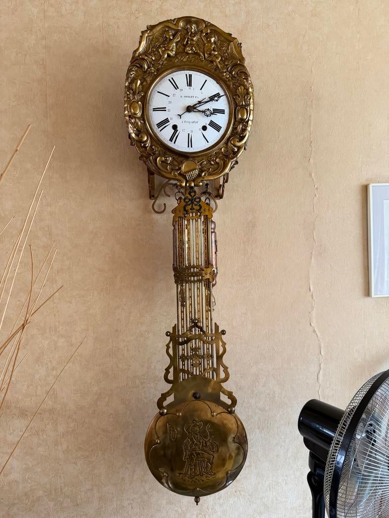 Antieke Comtoise Klok, Antiek en Kunst, Antiek | Klokken, Ophalen