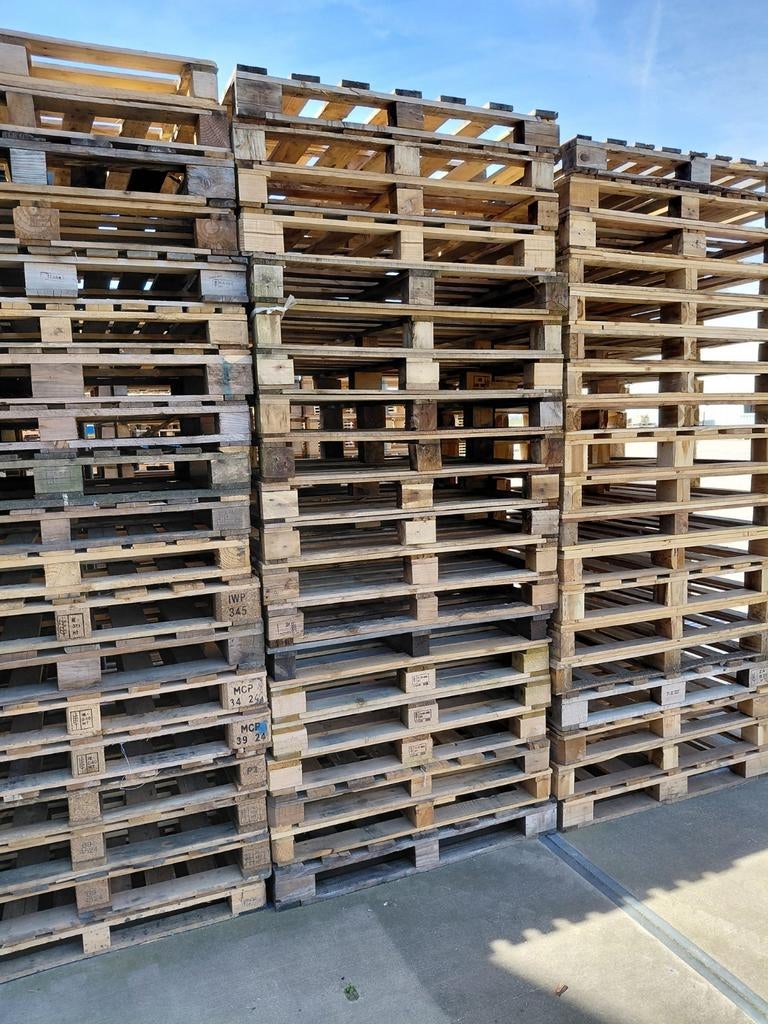 Pallets 114x114, Doe-het-zelf en Verbouw, Hout en Planken, Ophalen, 50 mm of meer, Pallet, Minder dan 200 cm