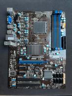MSI 760GA-P43 (FX) Moederbord - AM3b Socket, DDR3, Ophalen of Verzenden, Gebruikt, AMD, DDR3