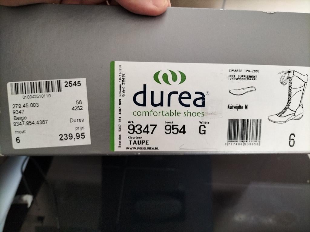 Dames laarzen durea comfortable shoes, Kleding | Dames, Schoenen, Ophalen of Verzenden, Zo goed als nieuw, Zwart, Hoge laarzen