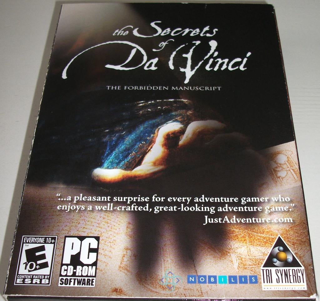 PC Game *** SECRETS OF DA VINCI *** Forbidden Manuscript, Avontuur en Actie, 1 speler, Ophalen of Verzenden, Zo goed als nieuw