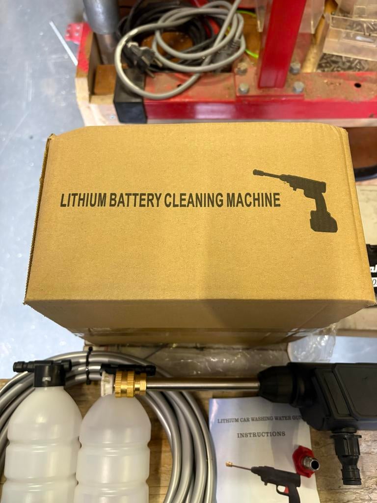 Nieuwe Accu Hogedrukreiniger (Makita compatibel), Tuin en Terras, Hogedrukreinigers, Ophalen of Verzenden, Nieuw, Accu