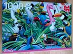 Puzzel vogels 1000 stukjes, Hobby en Vrije tijd, Denksport en Puzzels, Ophalen of Verzenden, 500 t/m 1500 stukjes, Zo goed als nieuw