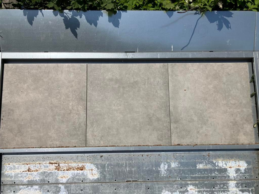 Keramiek tegels 60x60x4 keramische tegel buiten terras, Ophalen of Verzenden, Nieuw, Keramiek, Terrastegels