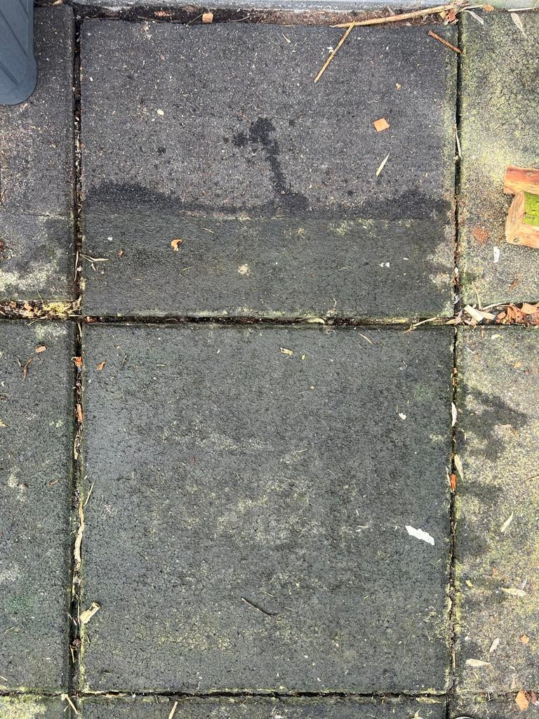 Rubberen tegels 50x50 gratis, Tuin en Terras, Ophalen, Gebruikt, Rubber, Minder dan 5 m²