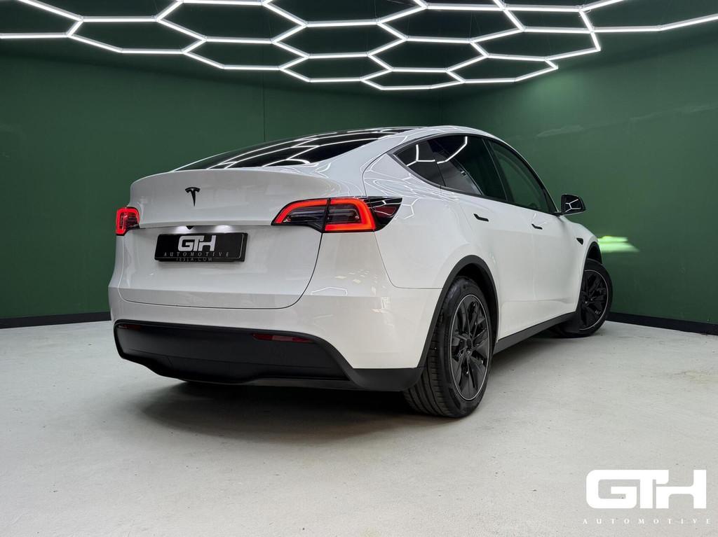 Tesla Model Y Long Range RWD 75 kWh Autopilot | Leder | 2024, Auto's, Tesla, Automaat, Achterwielaandrijving, Zwart, 600 km