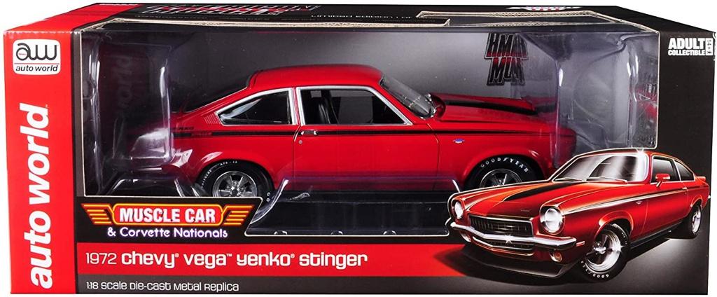 CHEVROLET VEGA YENKO STINGER 1972 LIMITED 1002PCS ERTL, Hobby en Vrije tijd, Modelauto's | 1:18, Ophalen of Verzenden, Nieuw, Auto