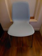 IKEA Leifarne stoel lichtblauw met verchroomd onderstel, Ophalen