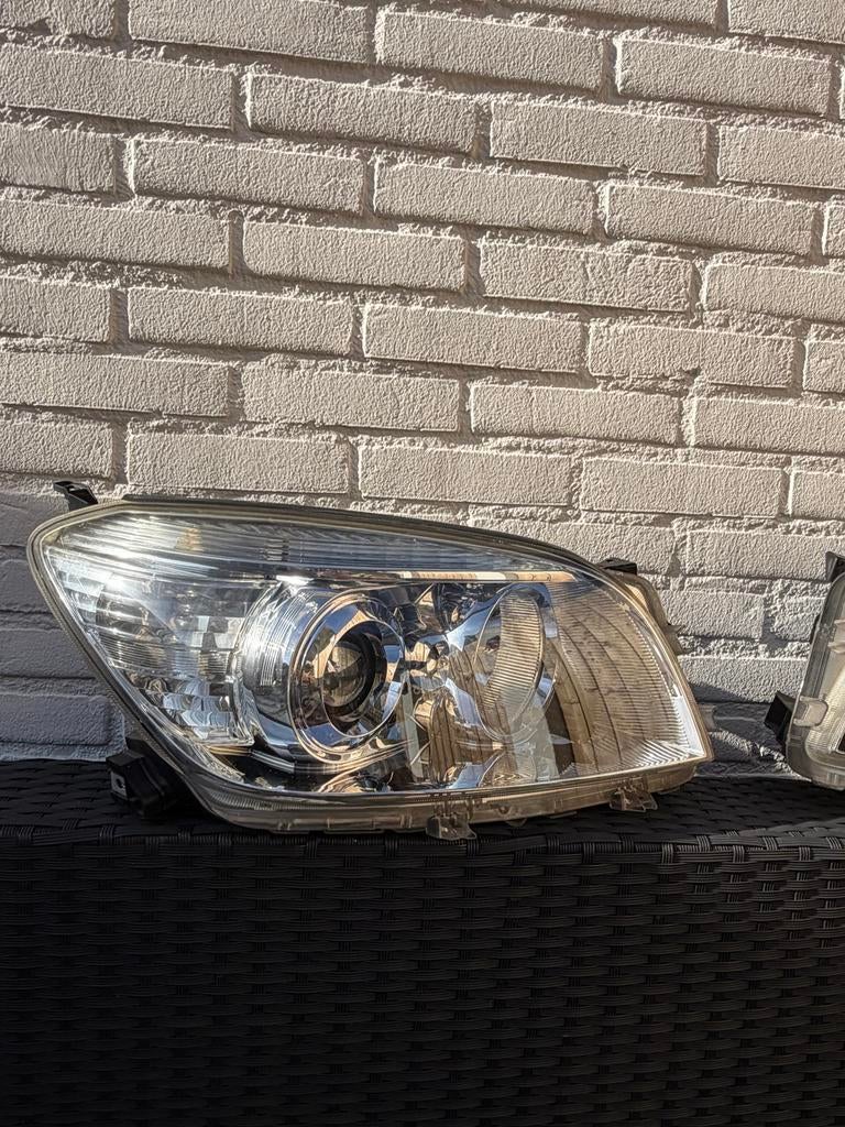 Toyota Rav4 koplampen 2006-2009, Ophalen of Verzenden, Gebruikt, Toyota