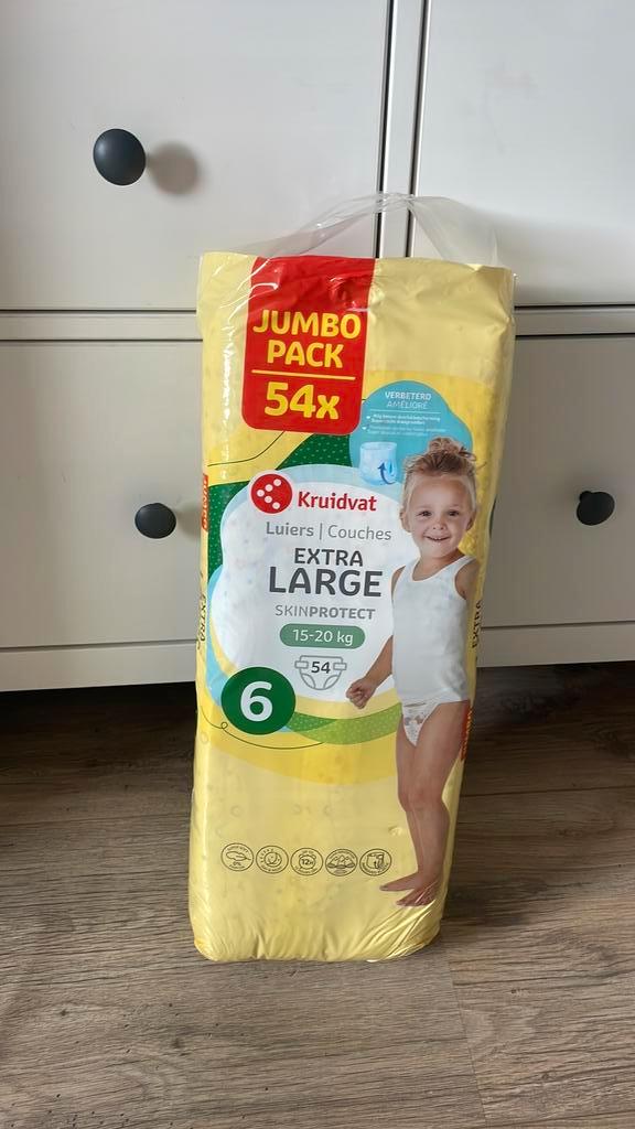 Kruidvat luiers maat 6, Kinderen en Baby's, Badjes en Verzorging, Zo goed als nieuw, Overige typen, Ophalen
