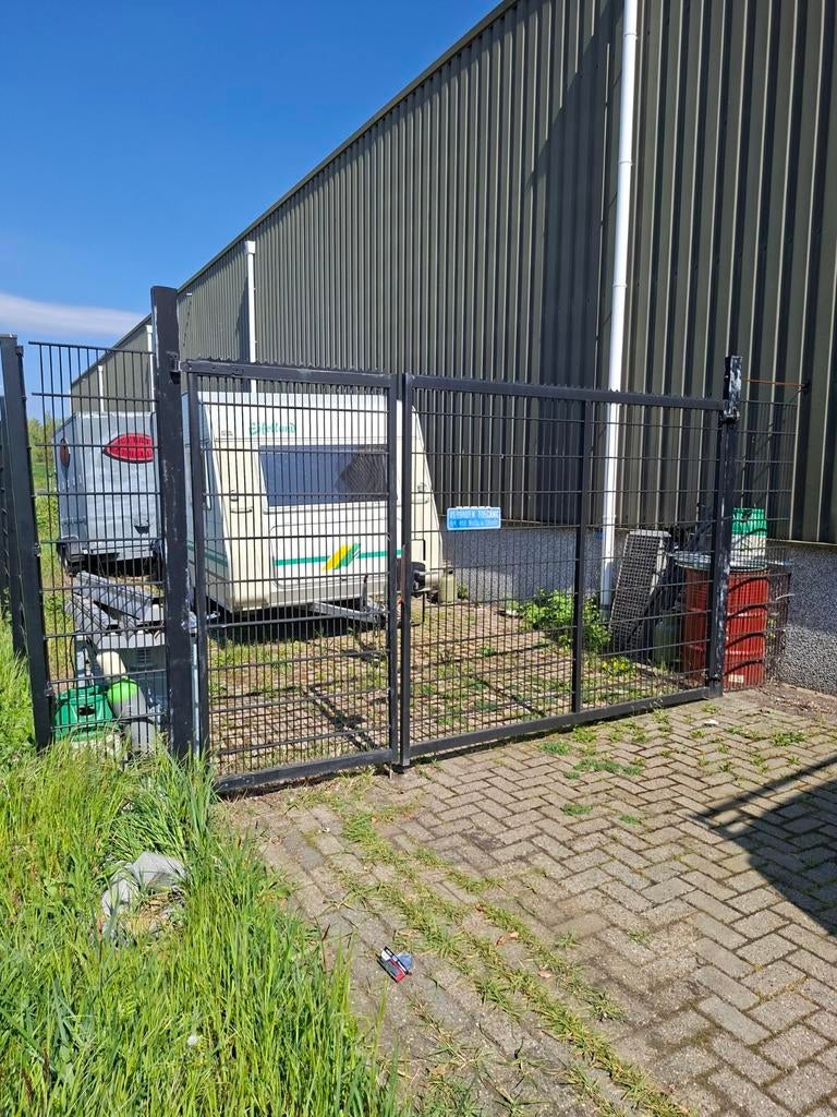 Poort hekwerken te koop, Ophalen, Gebruikt, IJzer