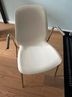 IKEA Leifarne stoel, Kunststof, Wit, Ophalen of Verzenden, Zo goed als nieuw