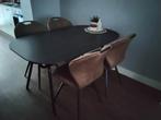 Te koop prachtige eettafel, Huis en Inrichting, Tafels | Eettafels, Ophalen, Zo goed als nieuw, Ovaal, 50 tot 100 cm
