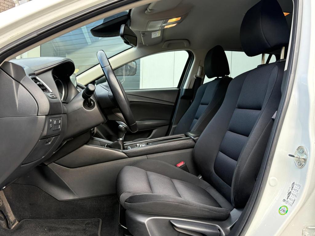 Mazda 6 2.2D SkyActiv-D 150pk Skylease Navi Clima Cruise, Auto's, Voorwielaandrijving, Gebruikt, 4 cilinders, 150 pk