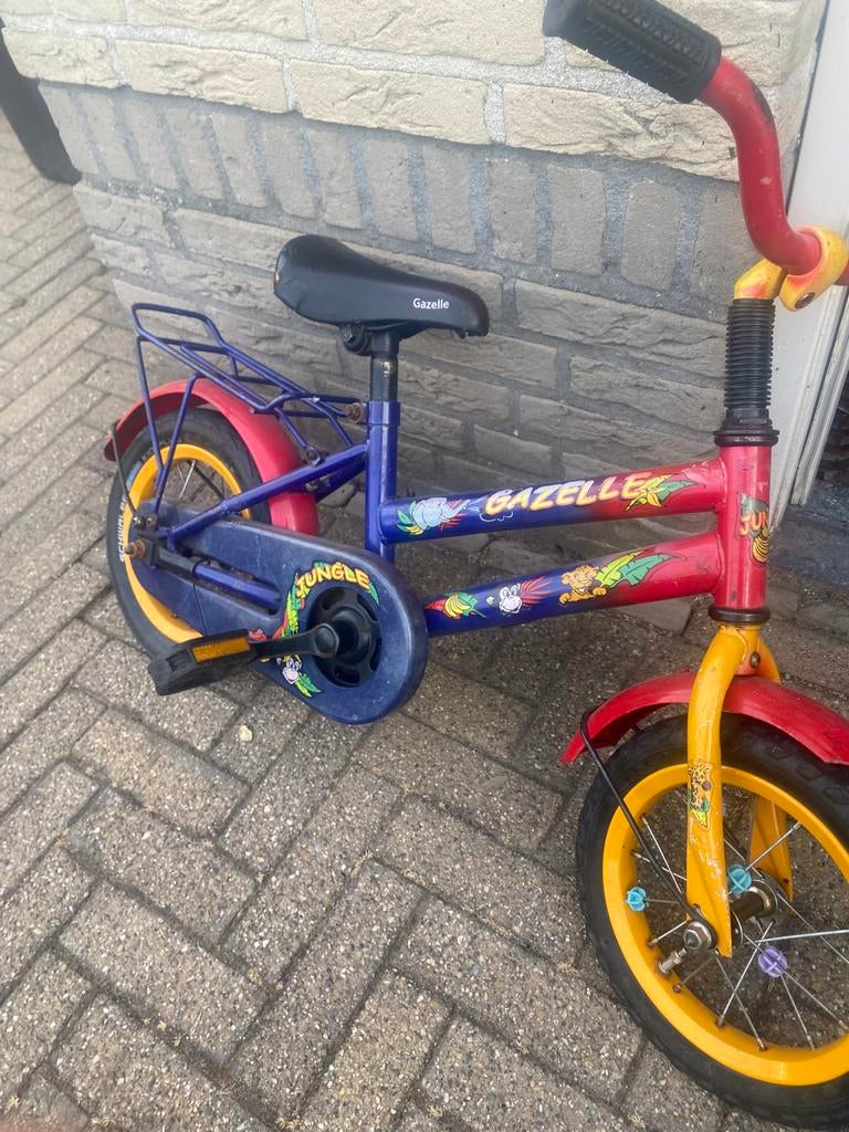 Kinderfiets Gazelle VERKOCHT, Fietsen en Brommers, Ophalen of Verzenden, Gebruikt, Minder dan 16 inch, Gazelle