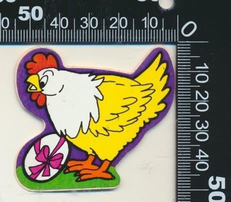 Sticker: Kip, Verzamelen, Stickers, Ophalen of Verzenden, Zo goed als nieuw, Dier en Natuur