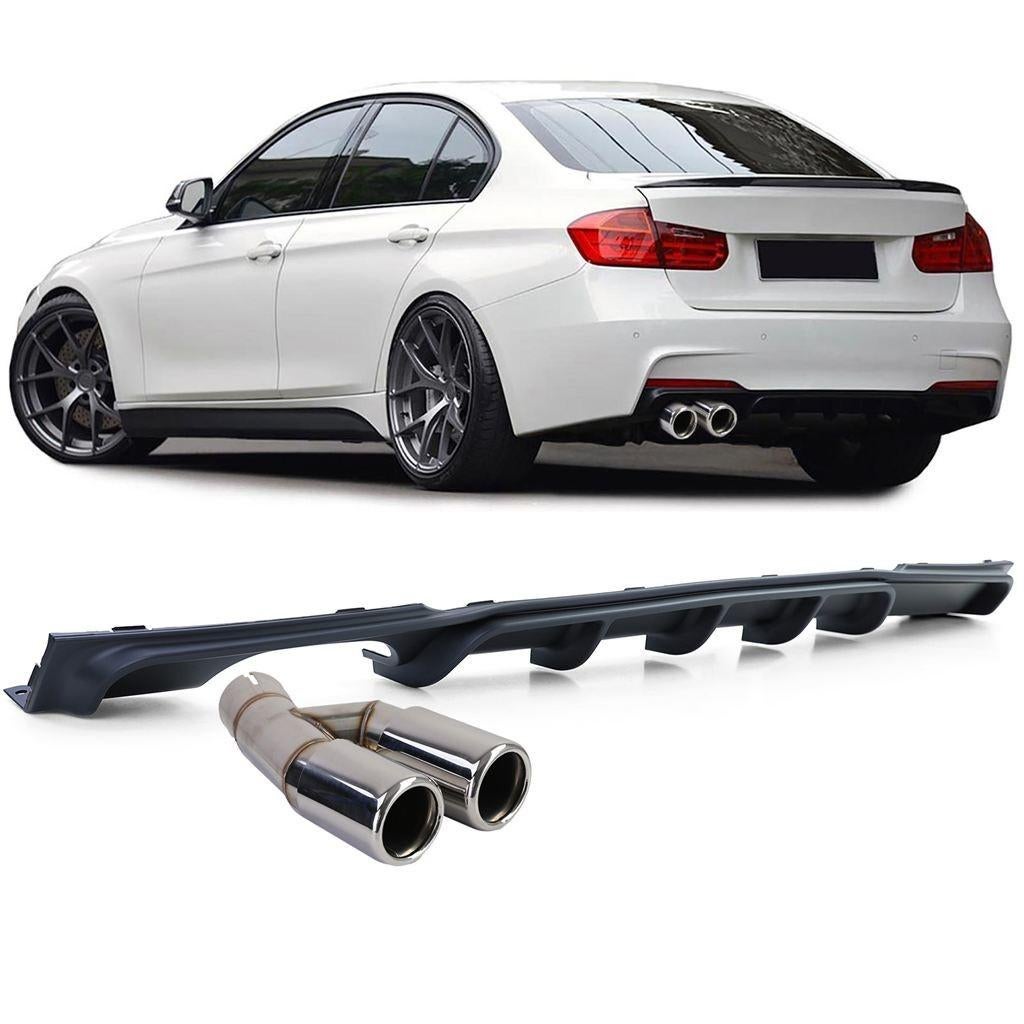 Diffuser Mat Uitlaat Passend Voor Bmw 3 serie F30 F31 M Pack, Verzenden, Automotive Parts, A.parts@hotmail.nl, Trasmolenlaan 12 3447 GZ Woerden
