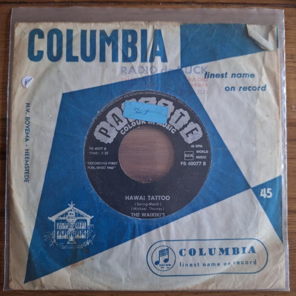 Waikiki's - Hawai Tattoo (037), Cd's en Dvd's, Vinyl Singles, Ophalen of Verzenden, Gebruikt, Pop