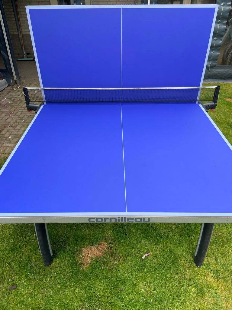 Cornilleau 300m Outdoor Tafeltennistafel, Ophalen, Gebruikt, Tafel Outdoor, Verrijdbaar