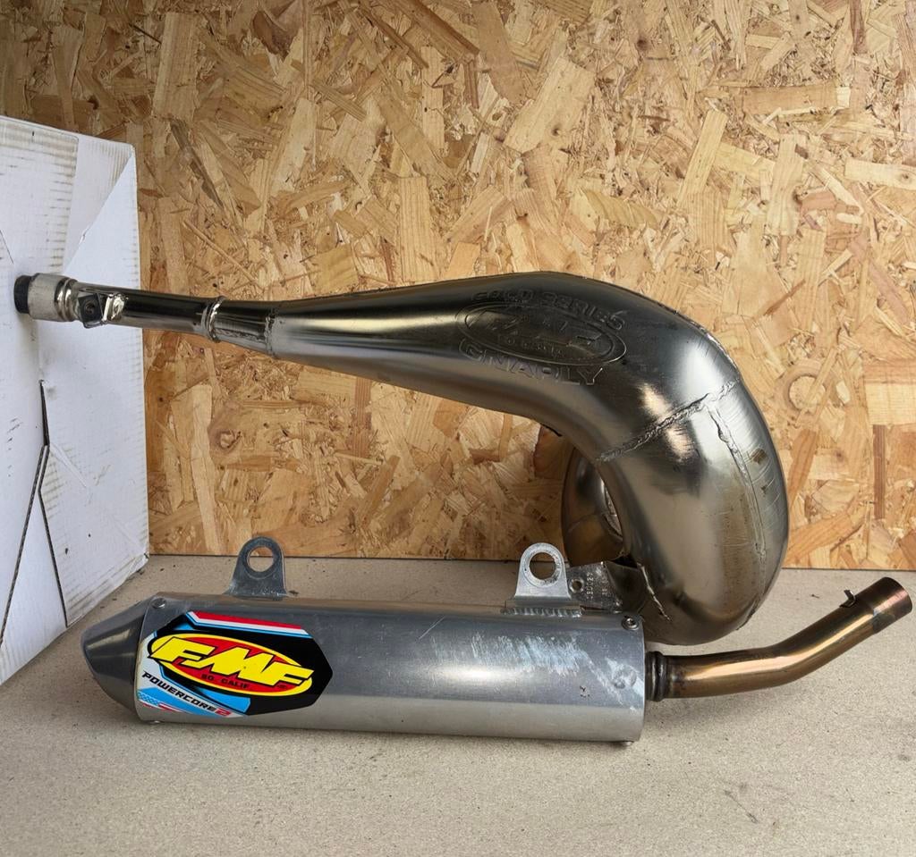 Fmf uitlaat systeem honda cr 250, Motoren, Onderdelen | Honda, Ophalen of Verzenden, Gebruikt