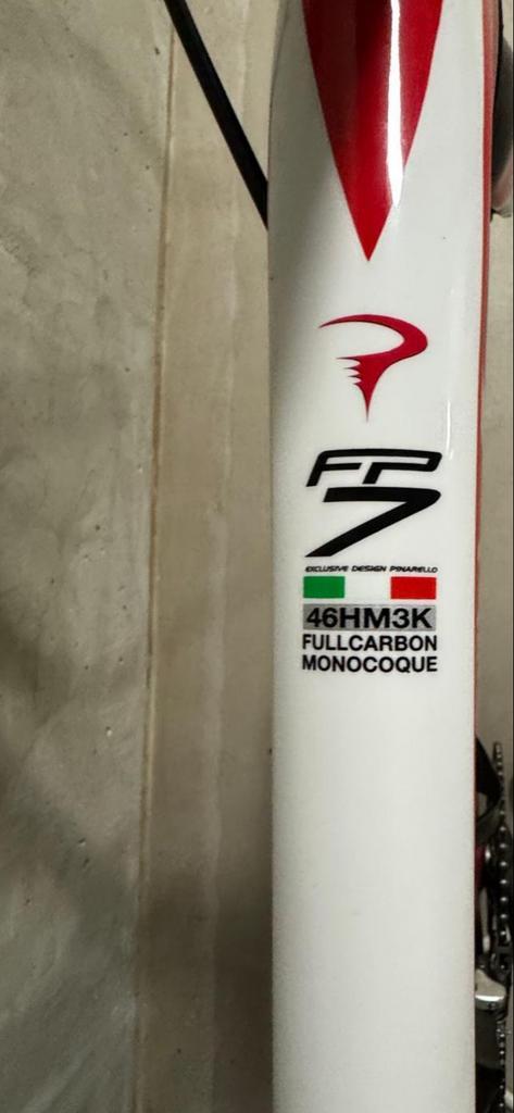 Doe een bod: Pinarello FP7 Carbon racefiets Campagnolo/Zonda, Fietsen en Brommers, Fietsen | Racefietsen, Gebruikt, Heren, Overige merken