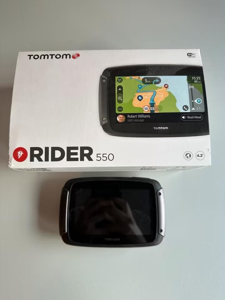 Tomtom Rider 550, Motoren, Accessoires | Navigatiesystemen, Ophalen of Verzenden, Zo goed als nieuw