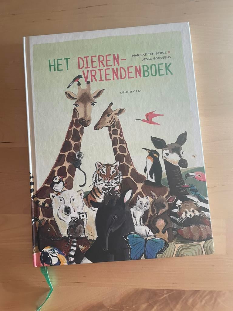 Het dieren vriendenboek - Marieke ten Berge & Jesse Goossens, Ophalen of Verzenden, Zo goed als nieuw