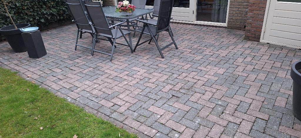 Straat klinkers, Tuin en Terras, Ophalen, Gebruikt