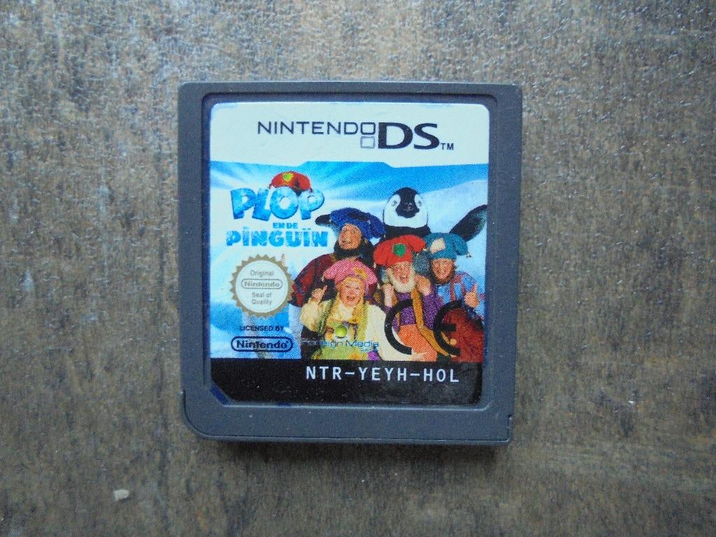 Plop En De Pinguin voor DS (zie foto's), 1 speler, Ophalen of Verzenden, Gebruikt, Vanaf 3 jaar