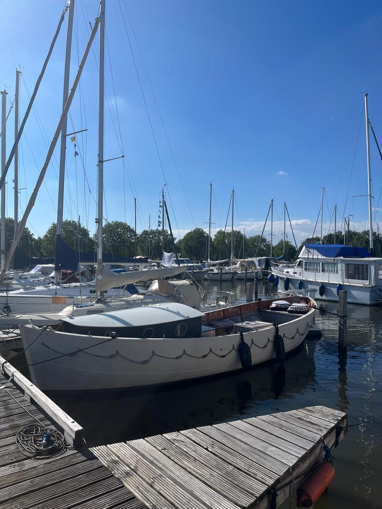 Reddingssloep met kajuit, Gebruikt, Staal, Diesel, Ophalen of Verzenden