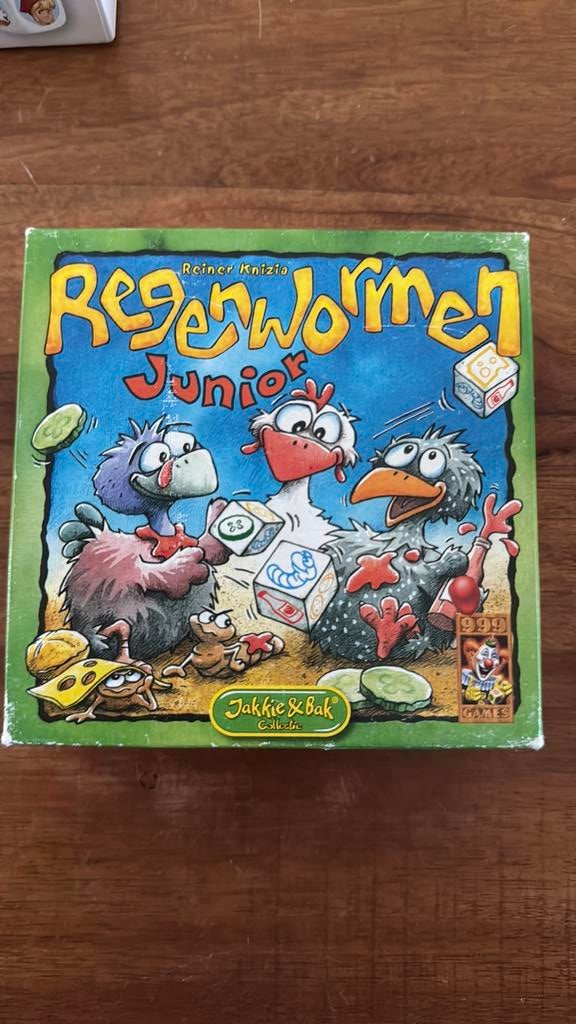 Spel regenwormen junior, Ophalen of Verzenden, Gebruikt