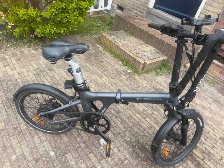 Ado air20s, Fietsen en Brommers, Fietsen | Vouwfietsen, Zo goed als nieuw, 20 inch of meer, Totaal opvouwbaar, Versnellingen, Ophalen of Verzenden