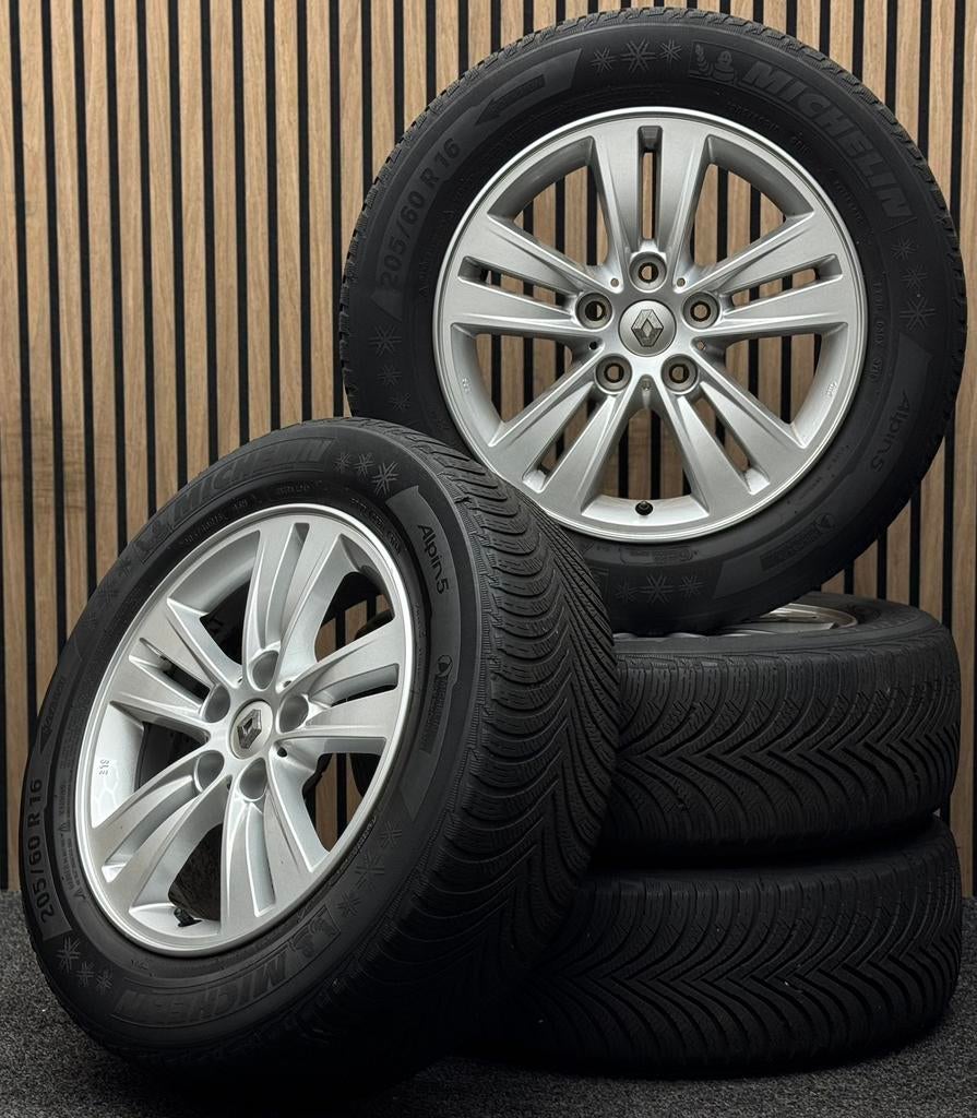 WINTER! Originele 16 inch Renault Scenic 5x114.3 Michelin, Auto-onderdelen, Banden en Velgen, Ophalen, 16 inch, ., Banden en Velgen
