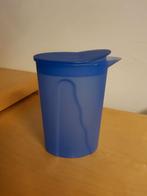 Tupperware sapkan 1 liter, Ophalen of Verzenden, Gebruikt, Blauw, Beker of Kan