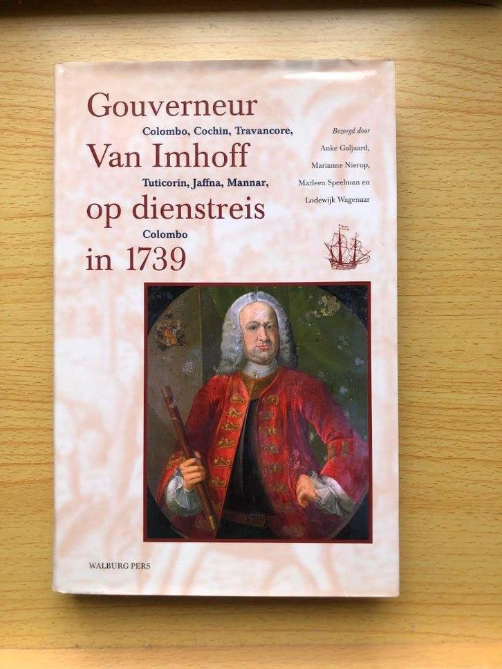 Gouverneur van Ceylon op dienstreis naar Zuid-India in 1739, Boeken, Overige Boeken, Zo goed als nieuw, Ophalen of Verzenden