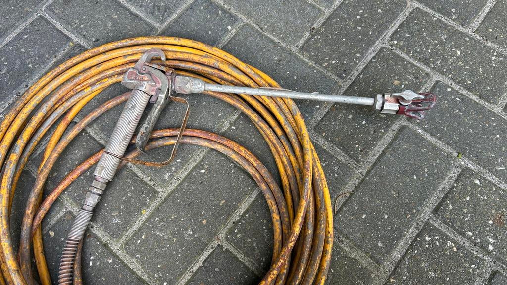 Wagner Airless Spuit - Professionele Verfspuit, Ophalen, Gebruikt, Verfspuit of Verfpomp