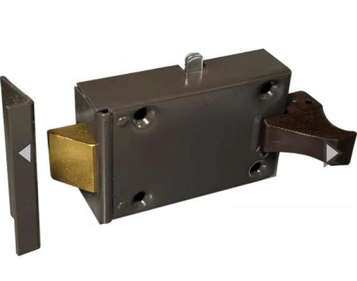 Lips Oplegslot 1757-4 met dagschoot nieuw RECHTS 3 stuks., Doe-het-zelf en Verbouw, Hang- en Sluitwerk, Nieuw, Slot, Overige materialen