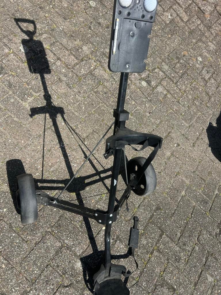 Golftrolley Black Diamond - Gebruikt, goede staat, Sport en Fitness, Golf, Ophalen, Gebruikt, Golfkar, Overige merken