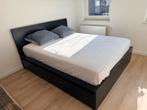 Malm ikea bed zwart, Ophalen, Zwart, Tweepersoons, Zo goed als nieuw
