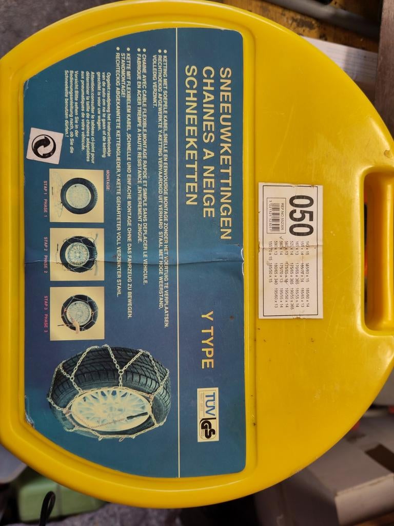 Sneeuwkettingen Y-type, o.a. voor  Polo, Fabia of Ibiza, Auto diversen, Sneeuwkettingen, Ophalen of Verzenden