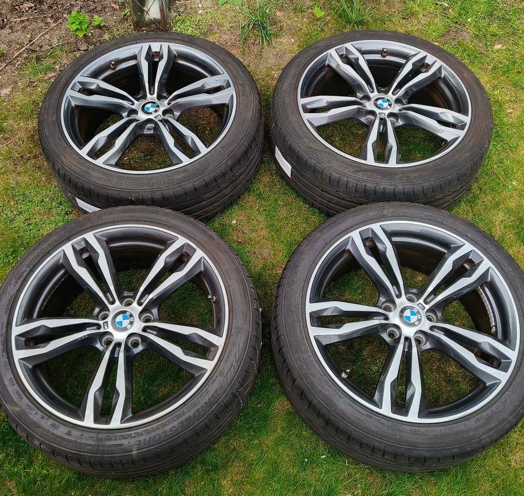 19 inch Originele BMW X1 f48 X2 f39 velgen + Zomerbanden, Banden en Velgen, Nieuw, Personenwagen, Ophalen