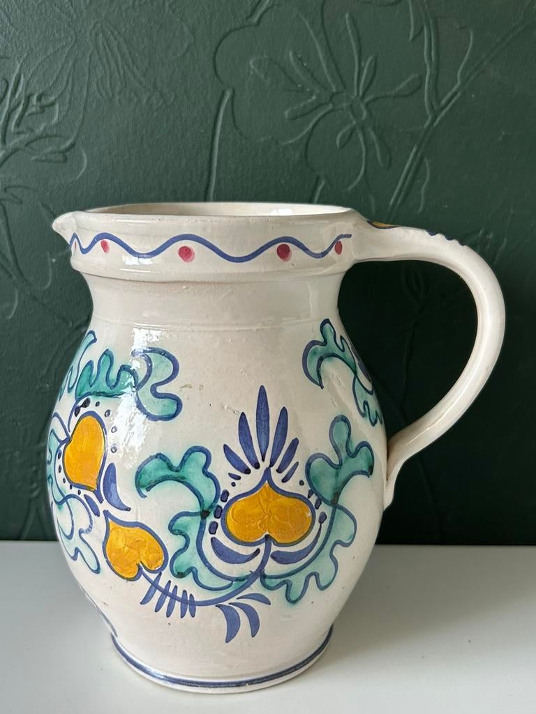 Goedewaagen Gouda vaas kan keramiek 1930's, Antiek en Kunst, Ophalen of Verzenden